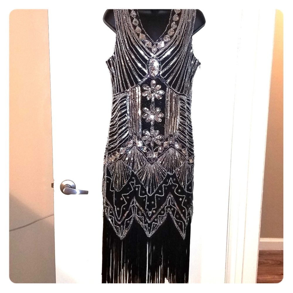 Sequin Flapper Dress
